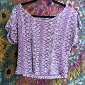Multicolored crop top